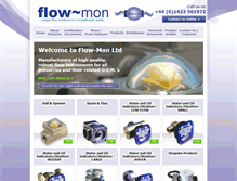 Tablet Screenshot of flow-mon.com